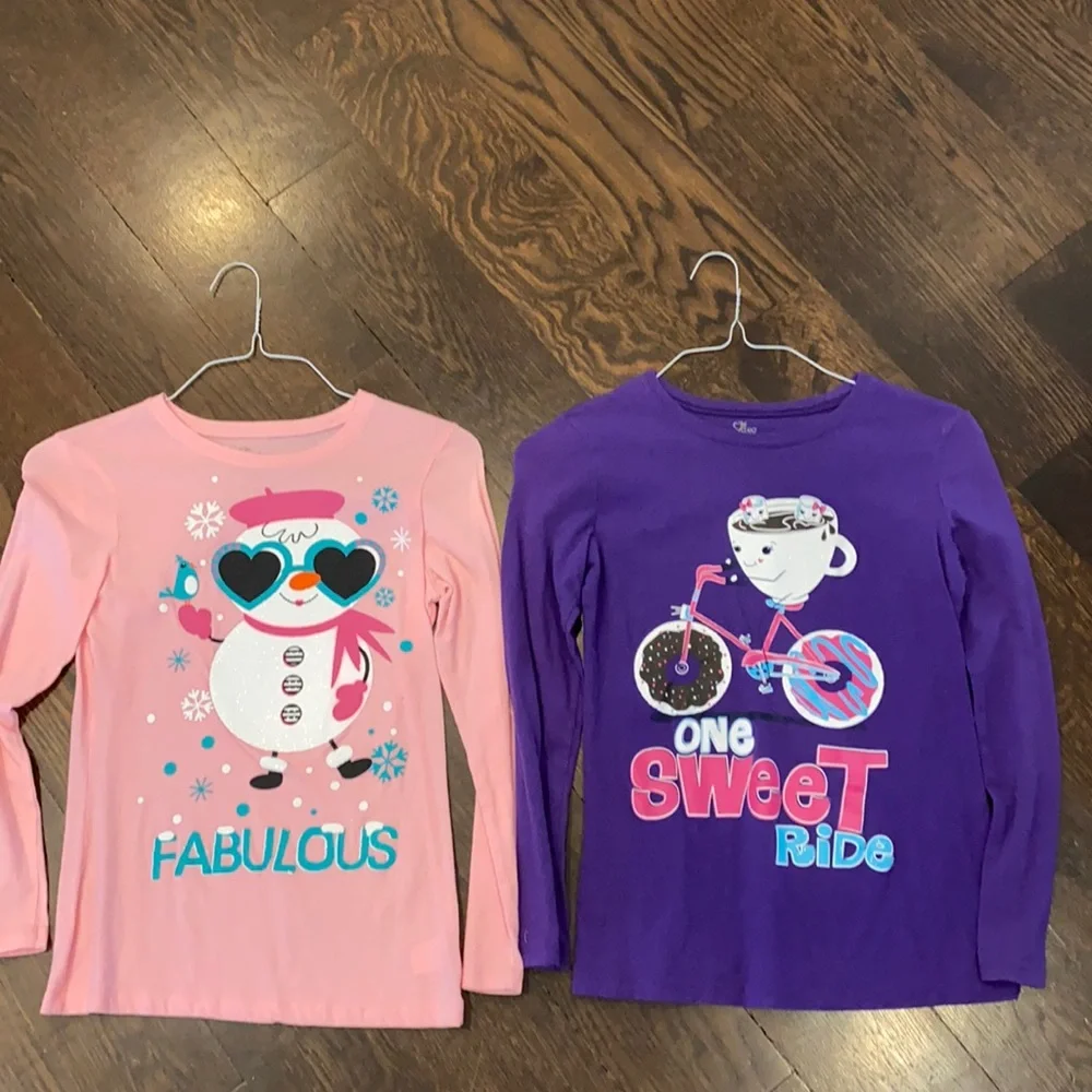 Children’s Place Girls graphic tees